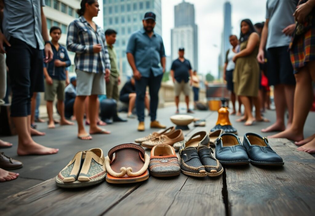 Cultural Anthropology of Barefoot Footwear: Then and Now