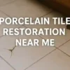Local Expert Services for Porcelain Tile Restoration