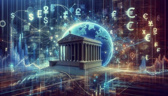 Global Market Influences on UK Interest Rates | Consolidation Loans Global Market Influences on UK Interest Rates: A depiction of economic factors affecting consolidation loans.