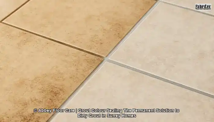Grout Colour Sealing: Your Permanent Solution for Surrey Grime