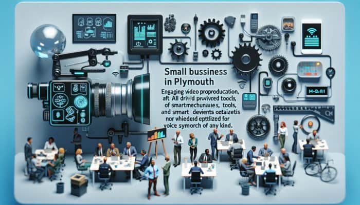 A small business in Plymouth utilizing video ads, AI tools, and voice search optimization on social media platforms.